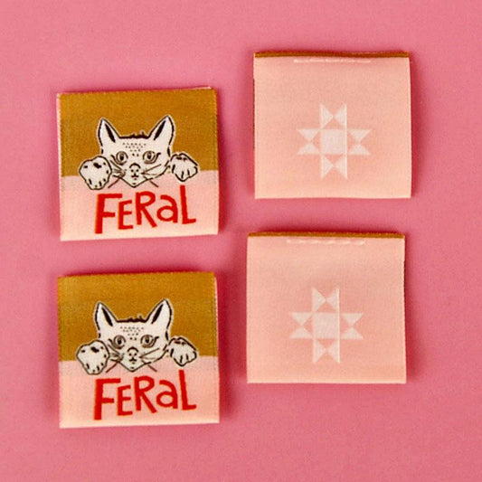 Kati Cupcake Sew-In Labels: Feral
