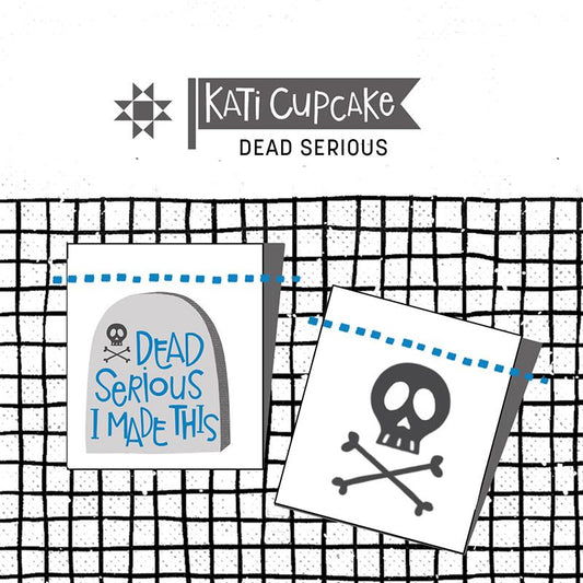 Kati Cupcake Sew-In Labels: Dead Serious