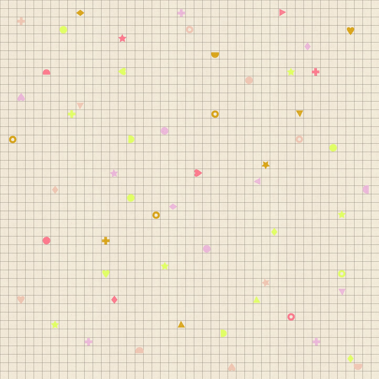PRE-ORDER: AUG 2026 Release! Ruby Star Society "LoFi" Linens - Power Grid in NATURAL / Sold in Half-Yard Increments