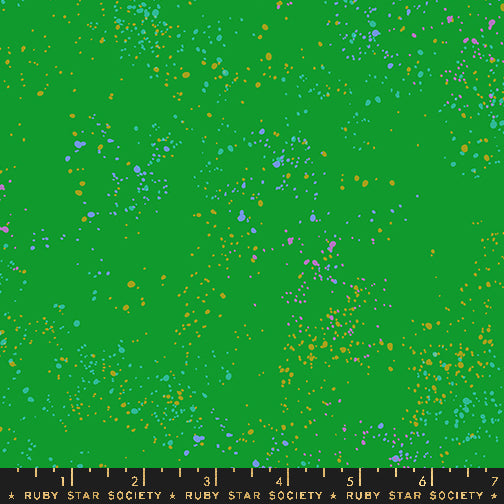 Ruby Star Society Speckled Fabric BTHY Color: VERDANT
