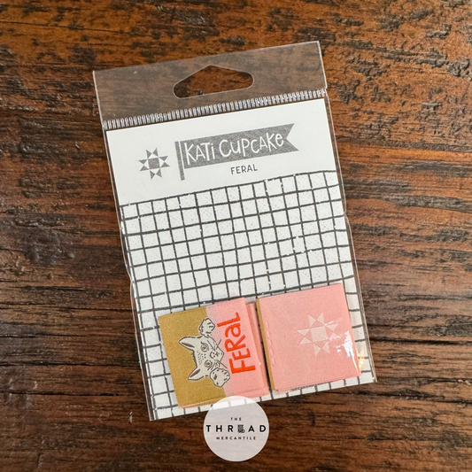 Kati Cupcake Sew-In Labels:  Feral