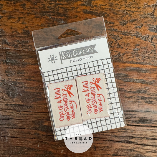 Kati Cupcake Sew-In Labels:  Slightly Wonky