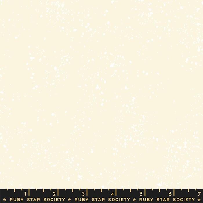 Ruby Star Society Speckled Fabric BTHY Color: Sweet Cream