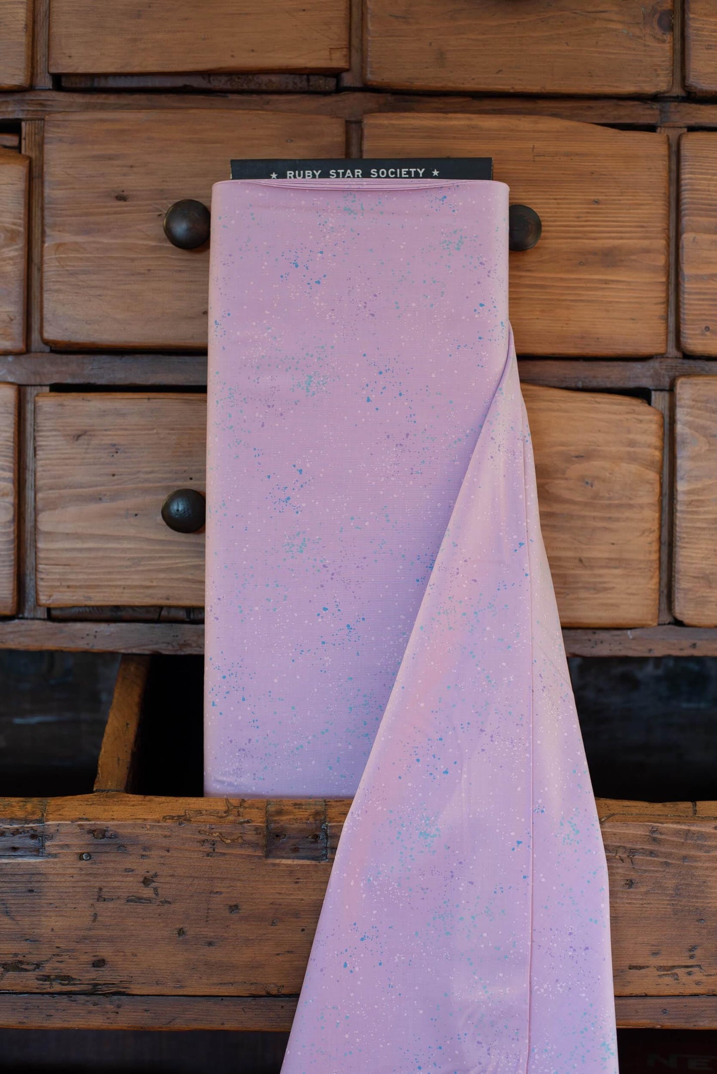 Ruby Star Society Speckled Fabric BTHY Color: Macaron