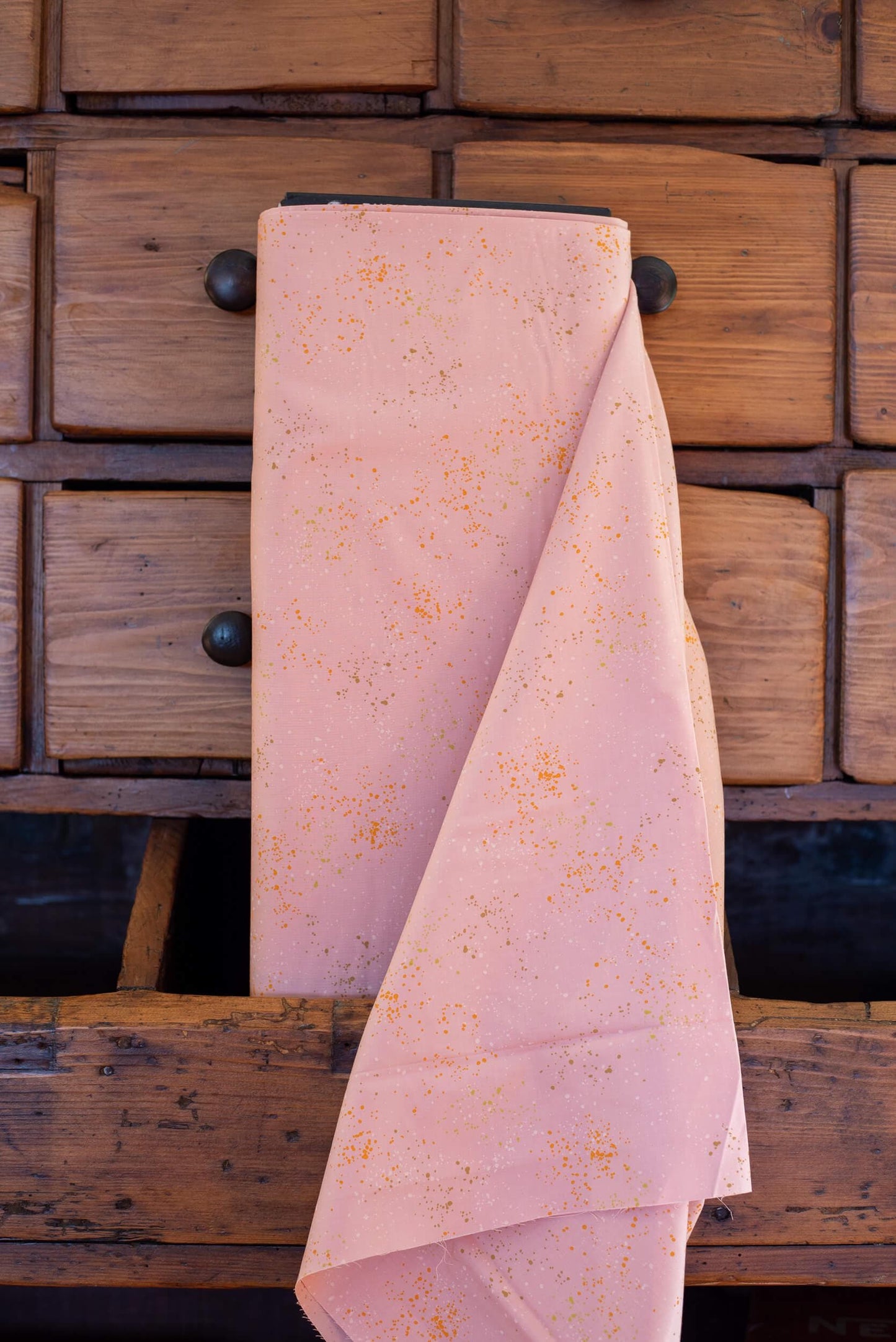 Ruby Star Society Speckled Fabric BTHY Color: Balmy