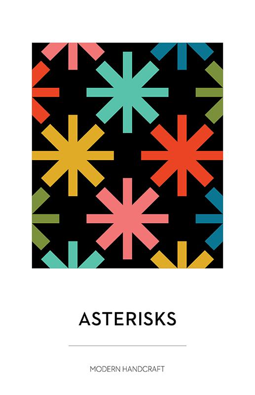 Asterisks | Modern Handcraft | Modern Quilting Pattern