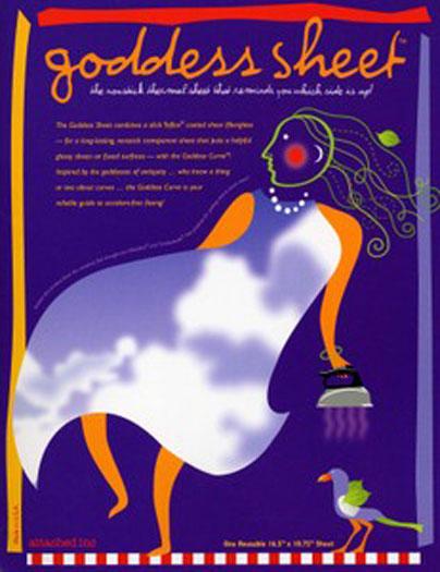 Goddess Sheet | Teflon Pressing Sheet | 16.5" x 10.75"