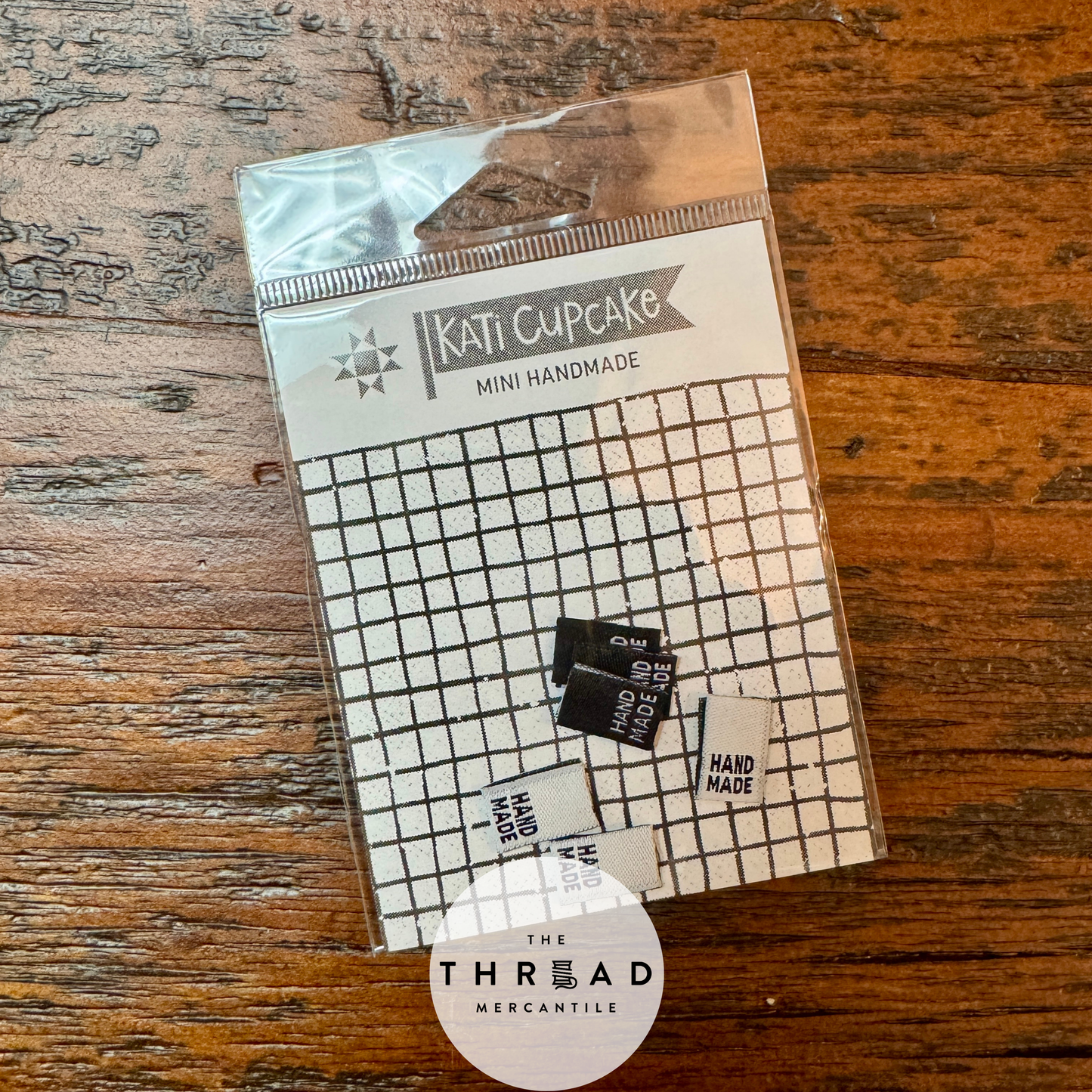 Kati Cupcake Sew-In Labels:  MINI "Handmade"