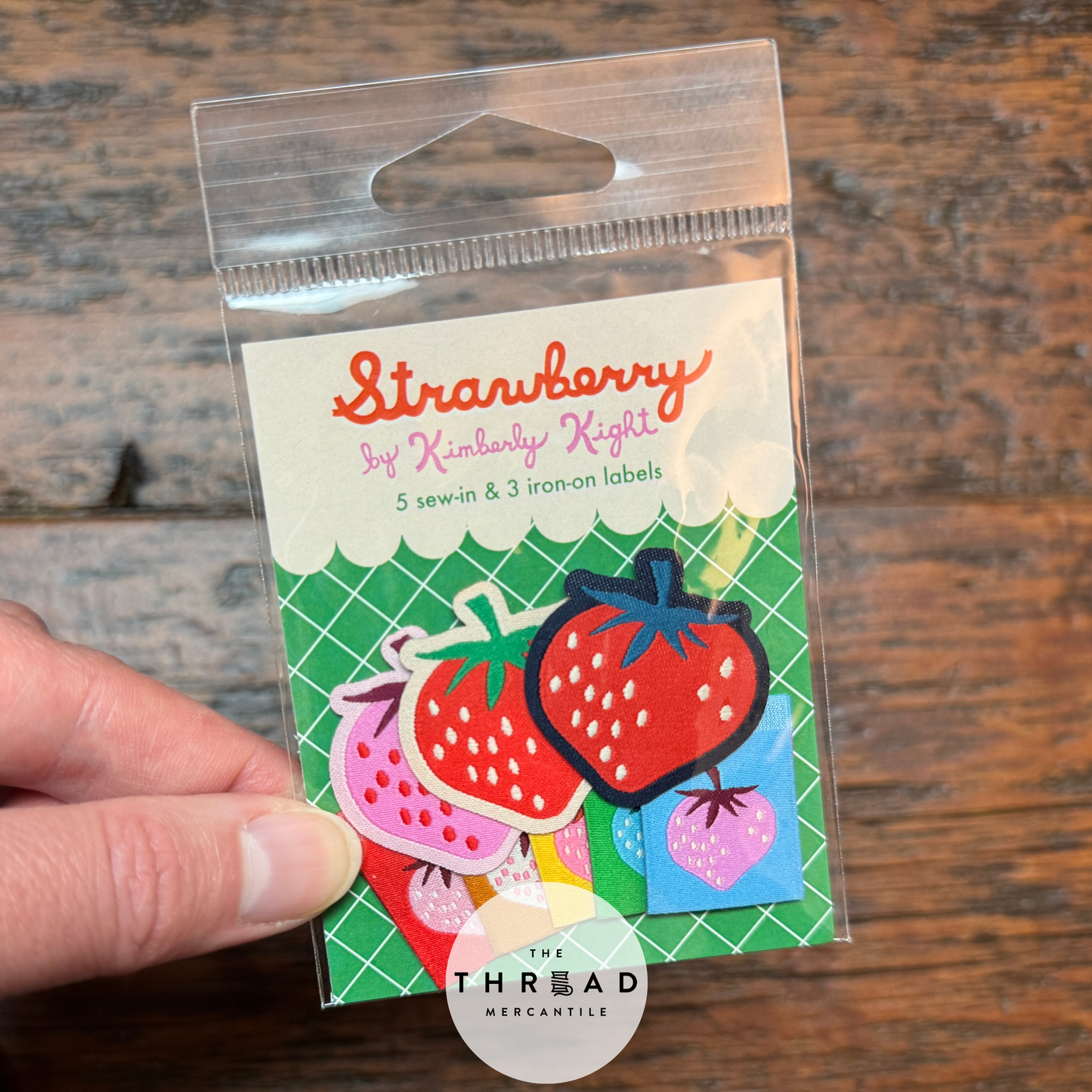 Ruby Star Society | LollyTags |  Strawberry Rainbow  |  Pack of 5 Sew-In & 3 Iron-On Labels
