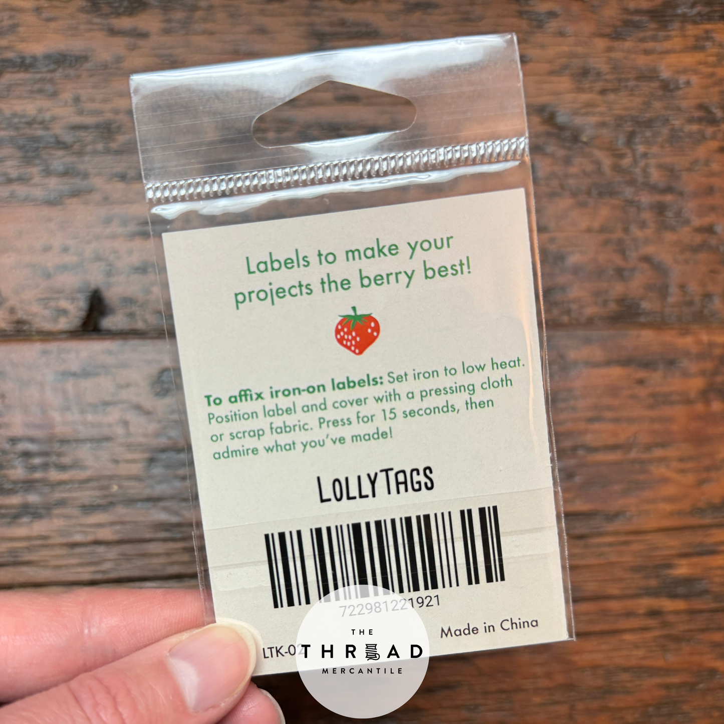 Ruby Star Society | LollyTags |  Strawberry Rainbow  |  Pack of 5 Sew-In & 3 Iron-On Labels