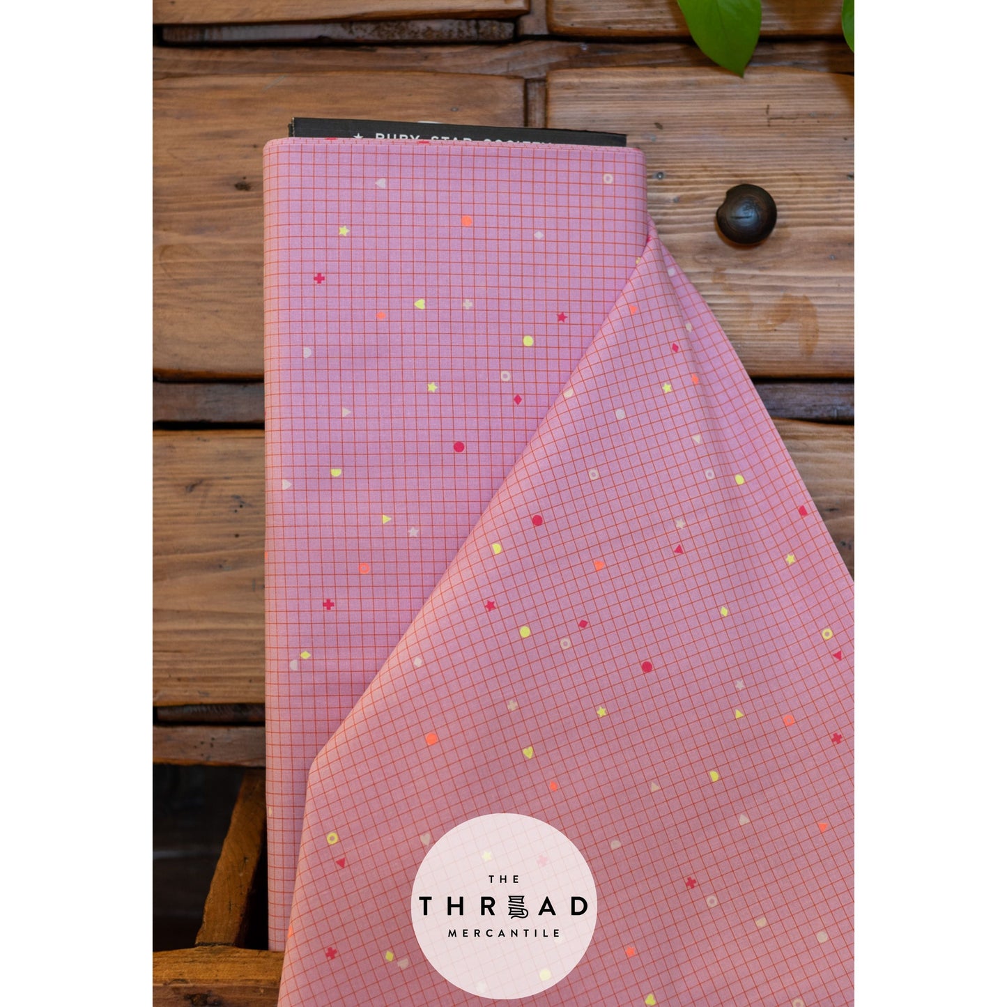 In Stock & Shipping NOW!  Ruby Star Society "LoFi" Linens - Power Grid in WISTERIA / Sold in Half-Yard Increments