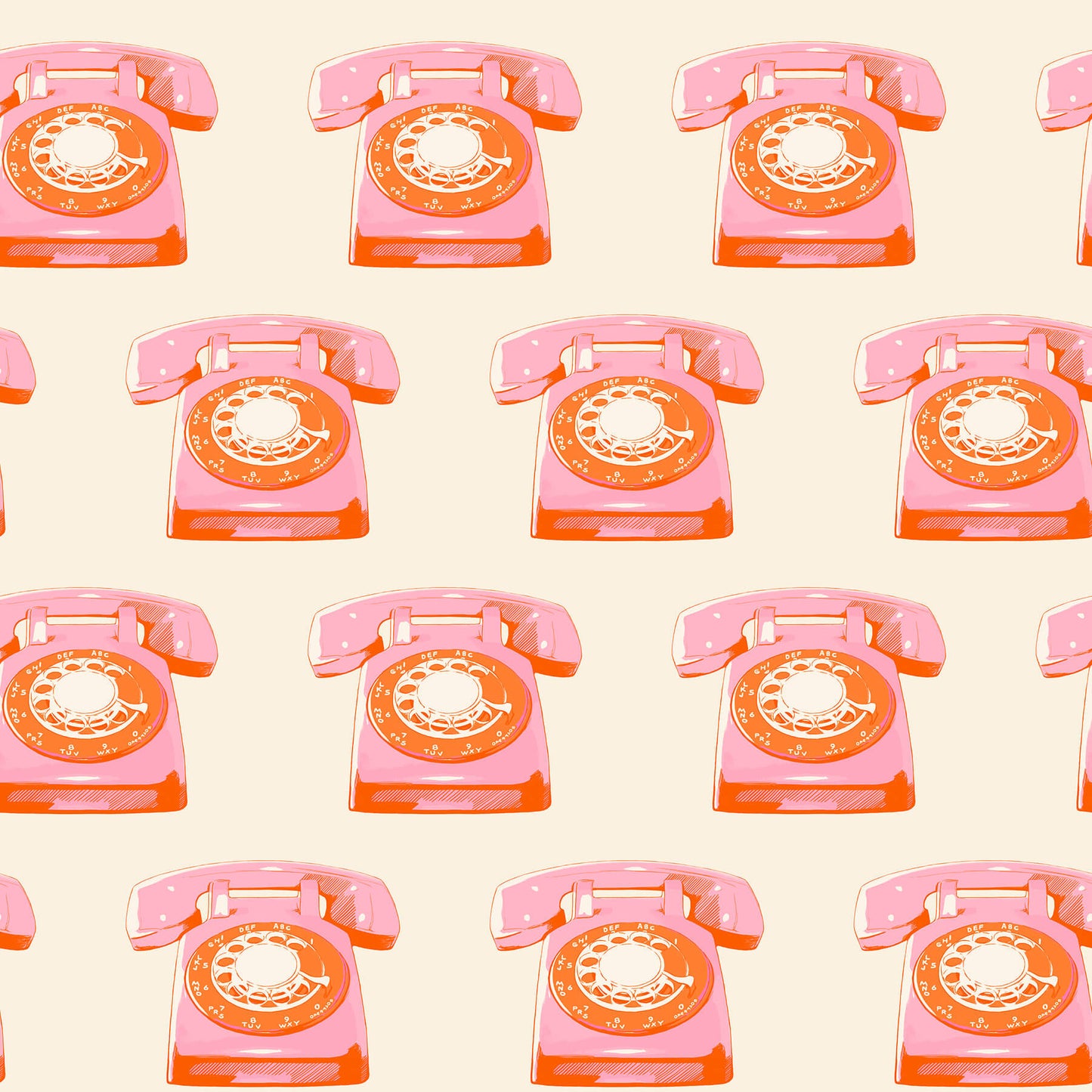 PRE-ORDER!  Ruby Star Society "Sparkle Mart" BTHY Telephones in NATURAL