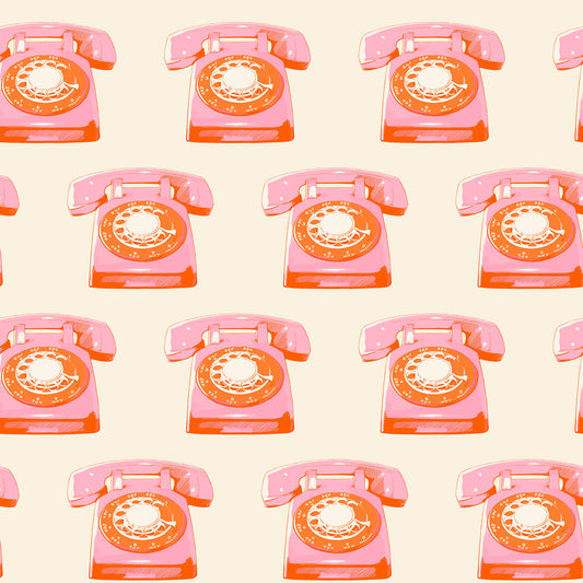 PRE-ORDER!  Ruby Star Society "Sparkle Mart" BTHY Telephones in NATURAL