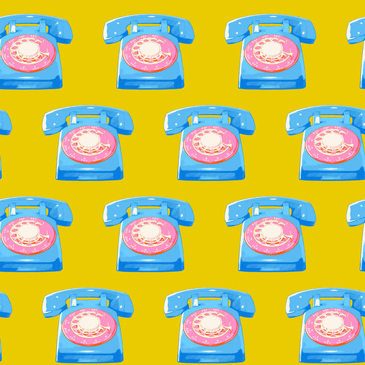 PRE-ORDER!  Ruby Star Society "Sparkle Mart" BTHY Telephones in GOLDEN HOUR