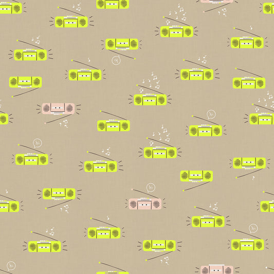 PRE-ORDER:  AUG 2026 Release!  Ruby Star Society "LoFi" Linens - Boom in KHAKI / Sold in Half-Yard Increments