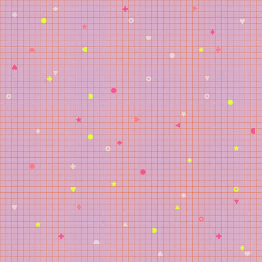 PRE-ORDER:  AUG 2026 Release!  Ruby Star Society "LoFi" Linens - Power Grid in WISTERIA / Sold in Half-Yard Increments
