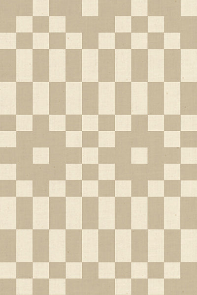 PRE-ORDER:  AUG 2026 Release!  Ruby Star Society "LoFi" Linens - Bitmapped in KHAKI / Sold in Half-Yard Increments