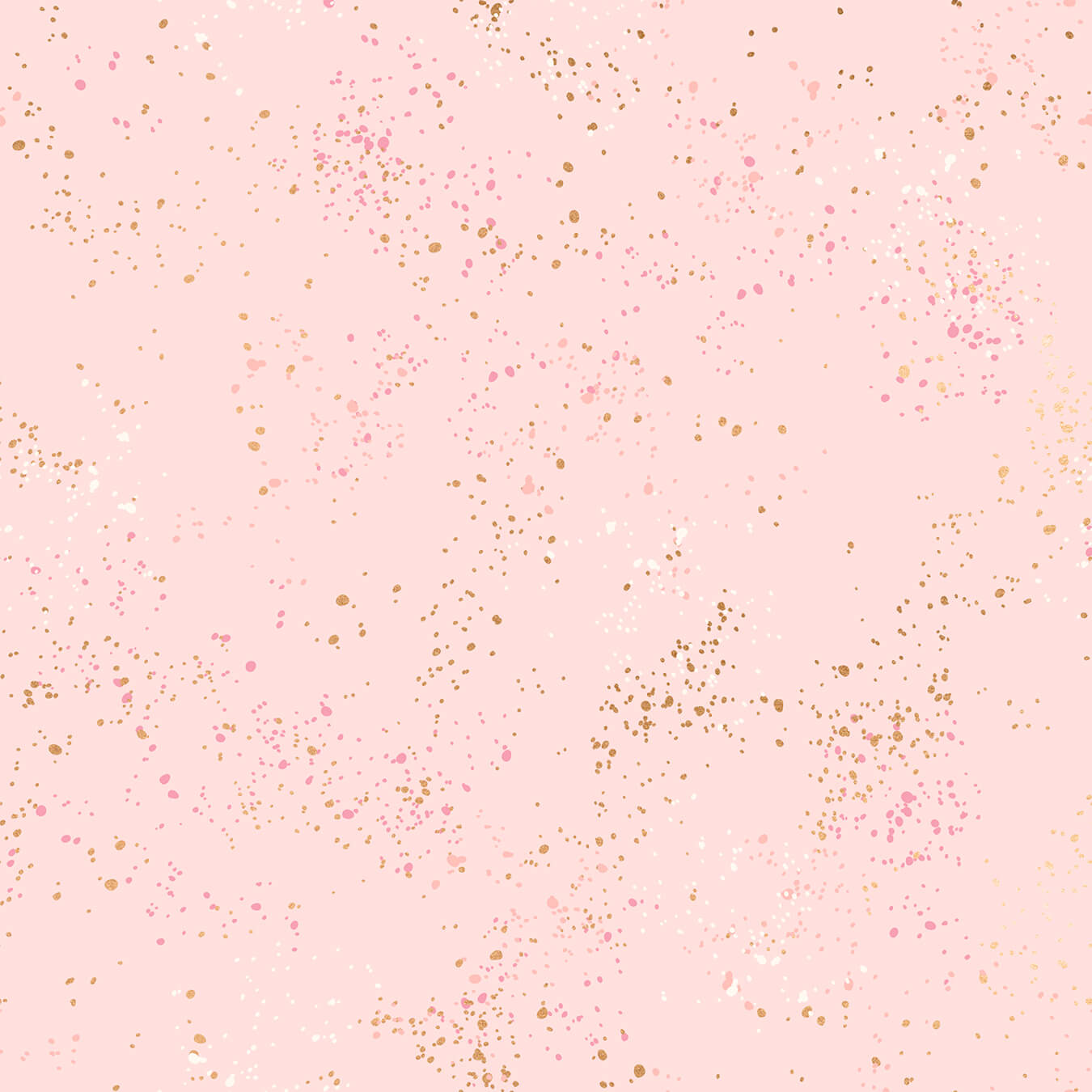 Ruby Star Society Speckled METALLIC Fabric BTHY Color: Pale Pink
