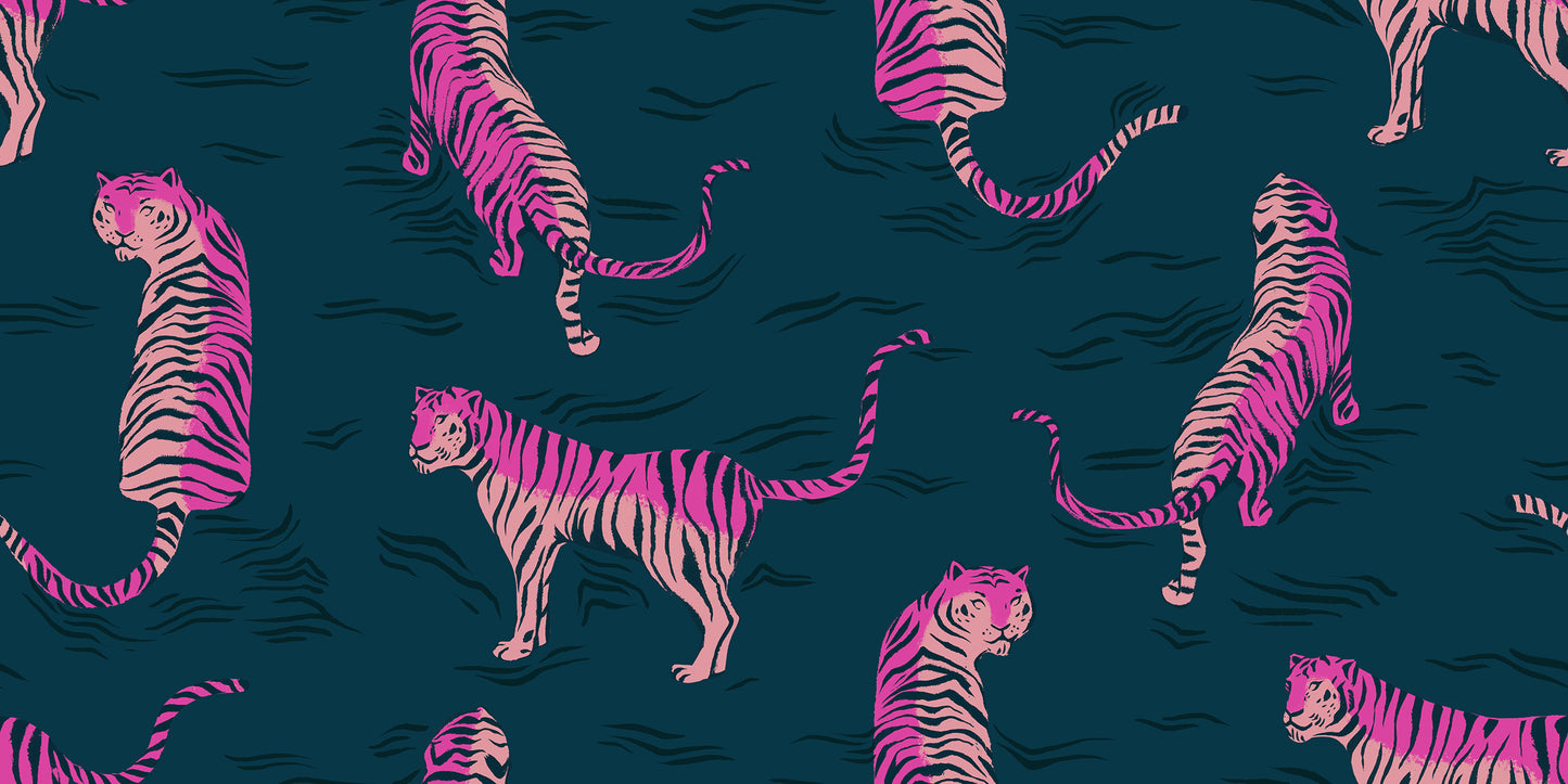 POOLSIDE TOO *RAYON* by Ruby Star Society - Tigress in Dark Teal Color *BTHY*