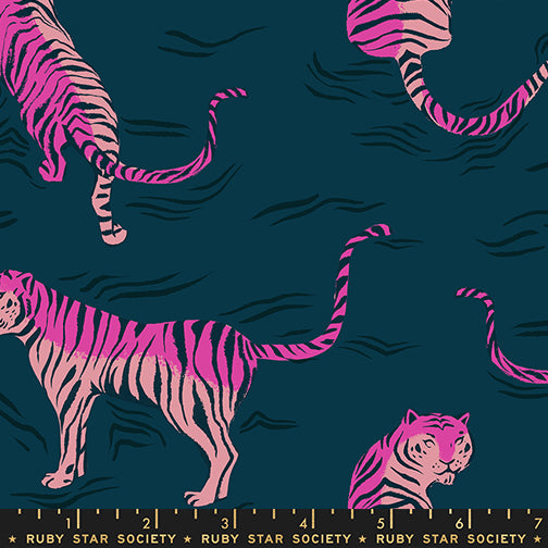 POOLSIDE TOO *RAYON* by Ruby Star Society - Tigress in Dark Teal Color *BTHY*