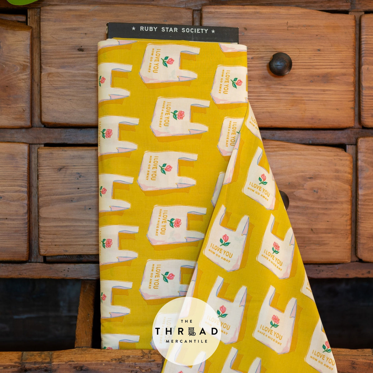 In Stock & Shipping NOW!  Ruby Star Society "Sparkle Mart" BTHY Have A Nice Day in GOLDEN HOUR
