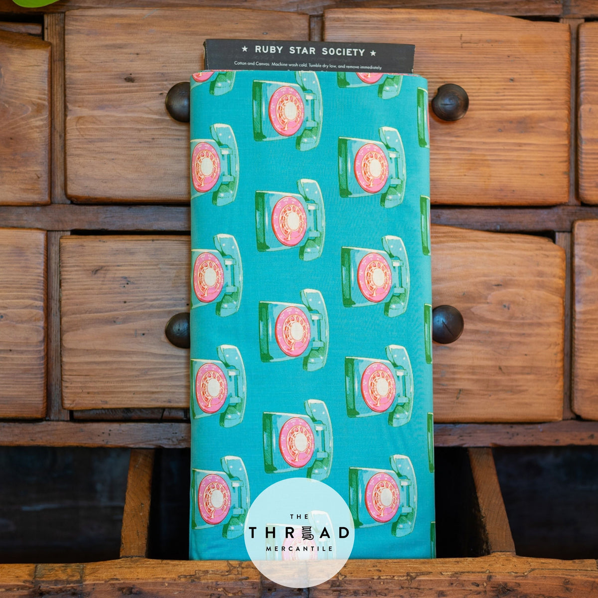 In Stock & Shipping NOW!  Ruby Star Society "Sparkle Mart" BTHY Telephones in DARK TURQUOISE