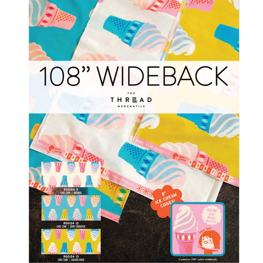 PRE-ORDER!  Ruby Star Society "Sparkle Mart" BTHY 108" WIDEBACK Cake Cone in GOLDEN HOUR