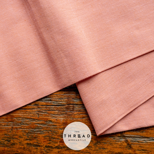 Fableism Watercolor Wovens in Bubblegum / Sold by the Half-Yard