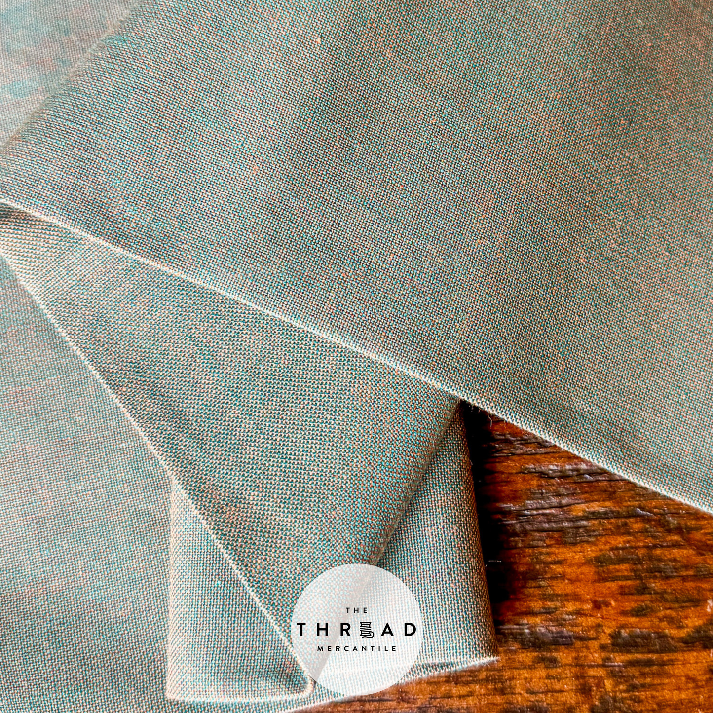 Fableism Watercolor Wovens in Patina / Sold by the Half-Yard