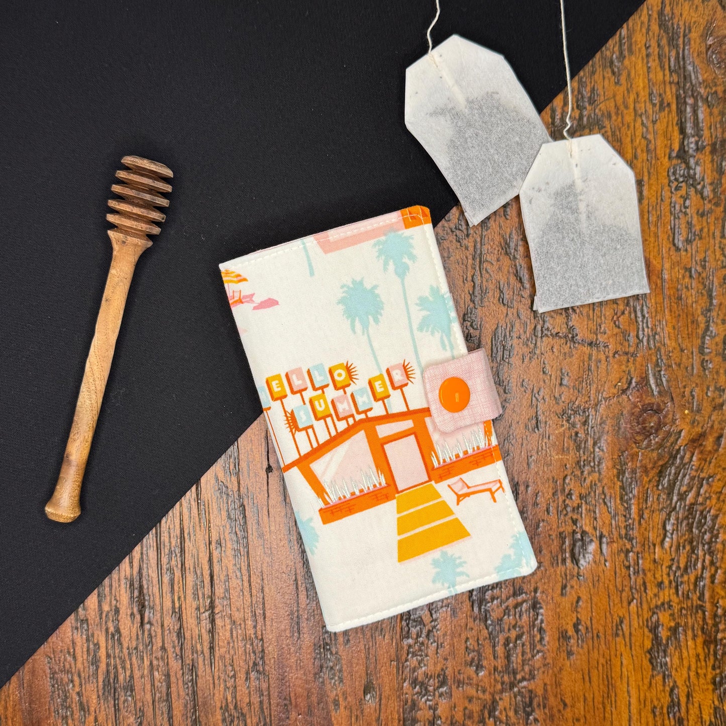 Modern Tea Wallet Mid Century Modern Poolside Design