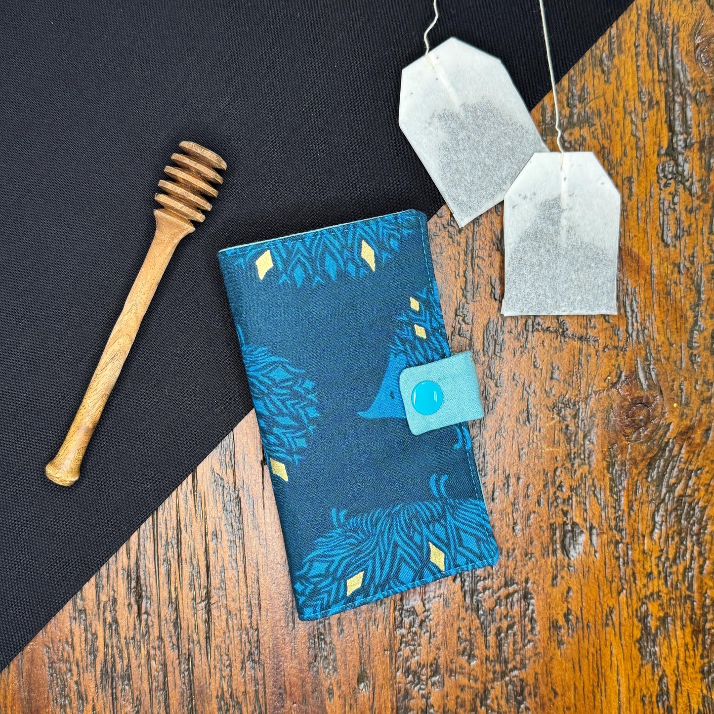 Modern Tea Wallet Sweet Hedgehog Design