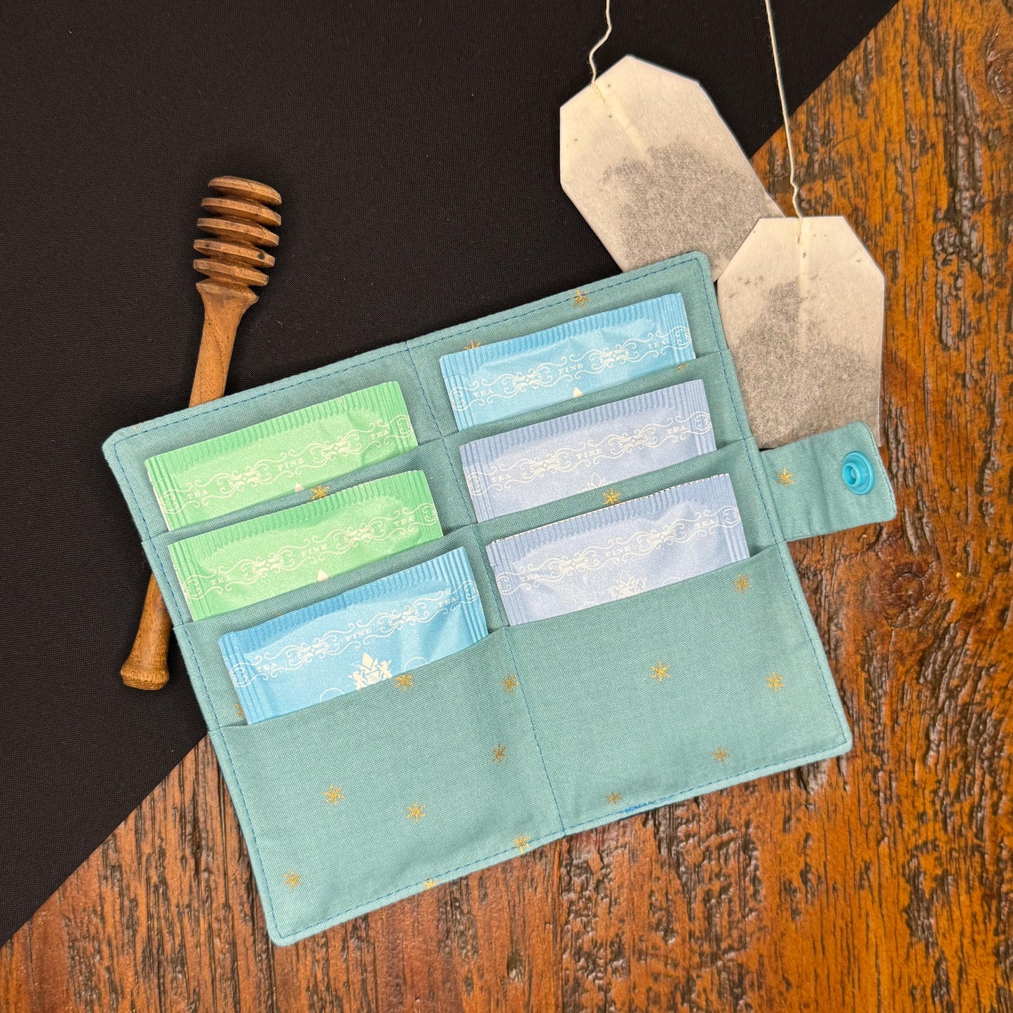 Modern Tea Wallet Sweet Hedgehog Design