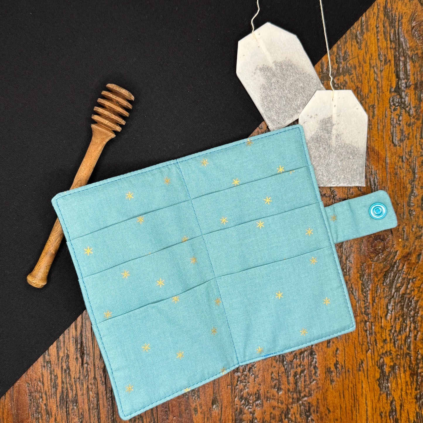 Modern Tea Wallet Sweet Hedgehog Design