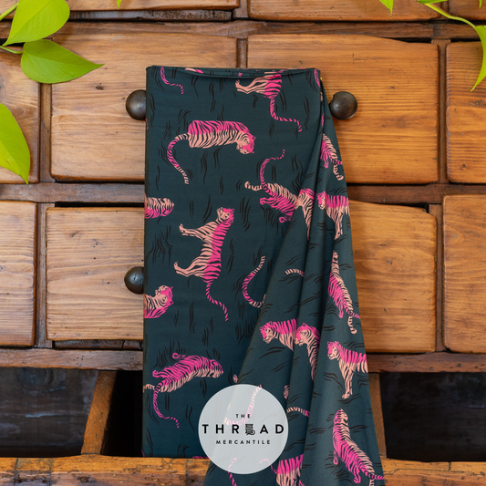 POOLSIDE TOO *RAYON* by Ruby Star Society - Tigress in Dark Teal Color *BTHY*