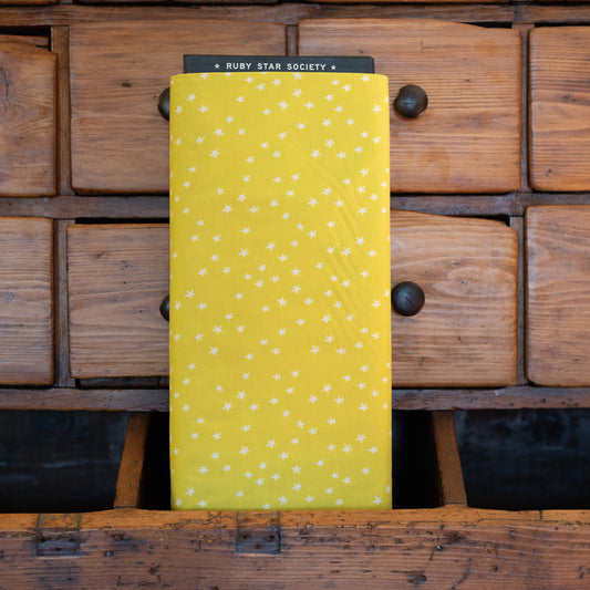 Ruby Star Society Starry Fabric BTHY Color: Citron