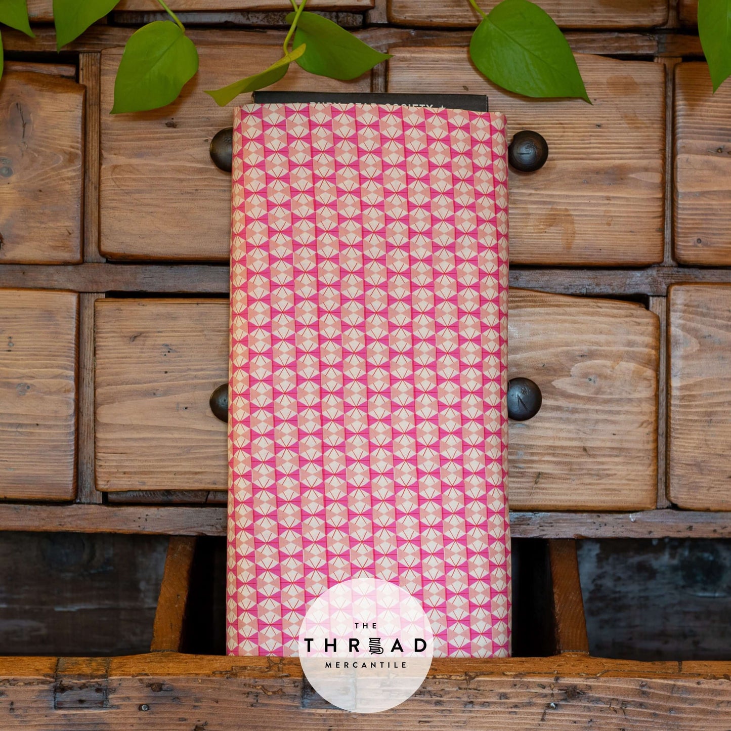 Happy Hexie in Lipstick - MERRY HAPPY by Ruby Star Society / Sold in Half-Yard Increments